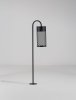 Minimalistyczny słupek ogrodowy uniwersalny LED aluminiowy czarny tuba IP65 DONZUELA LE75147 Luces Exclusivas